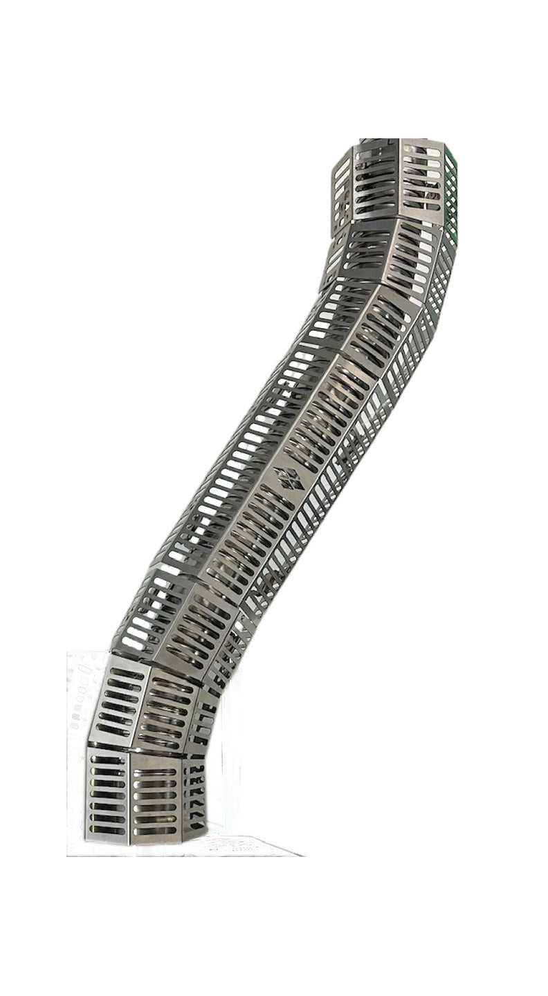 PART# 19-505 – Flue Guard for Explorer Propane Fireplace & Marine Heaters (Curved Chimney Installations)