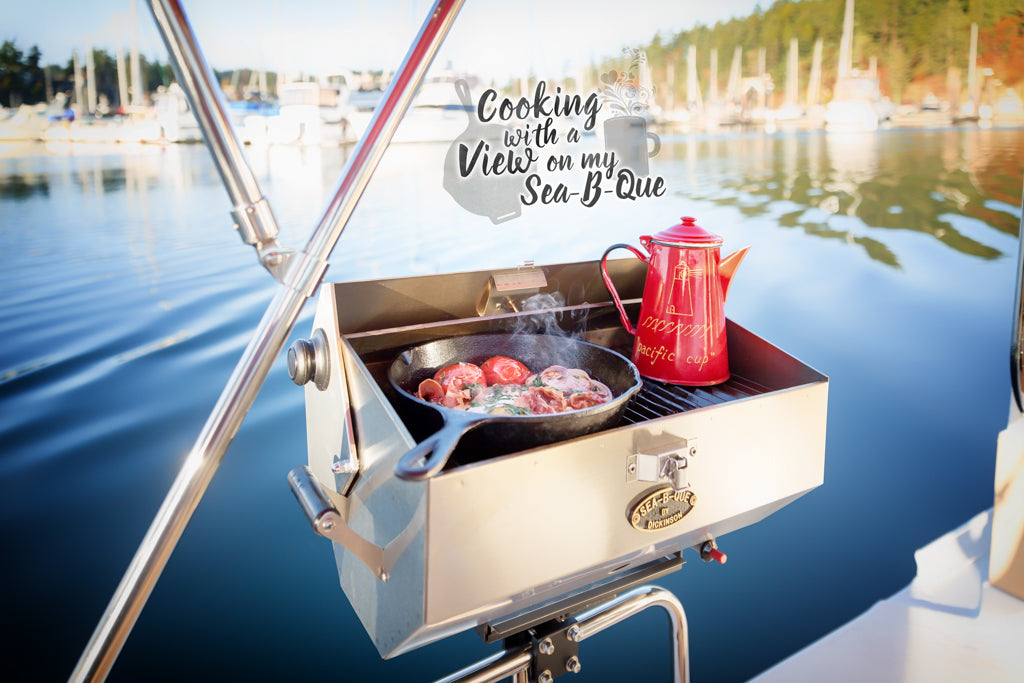Propane BBQ Grill for Outdoor Cooking, Cabins, Sheds & Boats