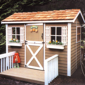 Cabana Kit painted exterior