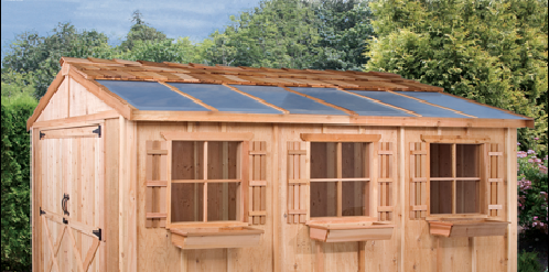 Shed with Skylight