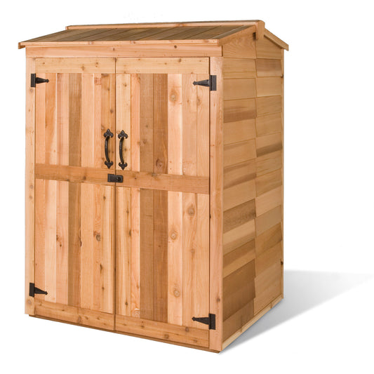 Green Pod - DIY Wooden Garbage Can & Recycling Bin Shed Kits