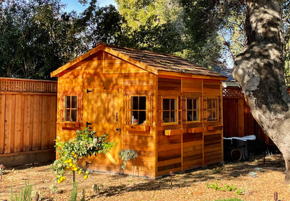 cedar garden shed