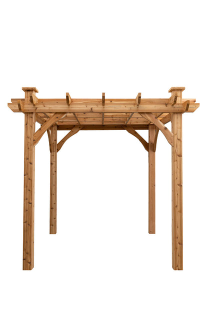 eight by eight cedar pergola