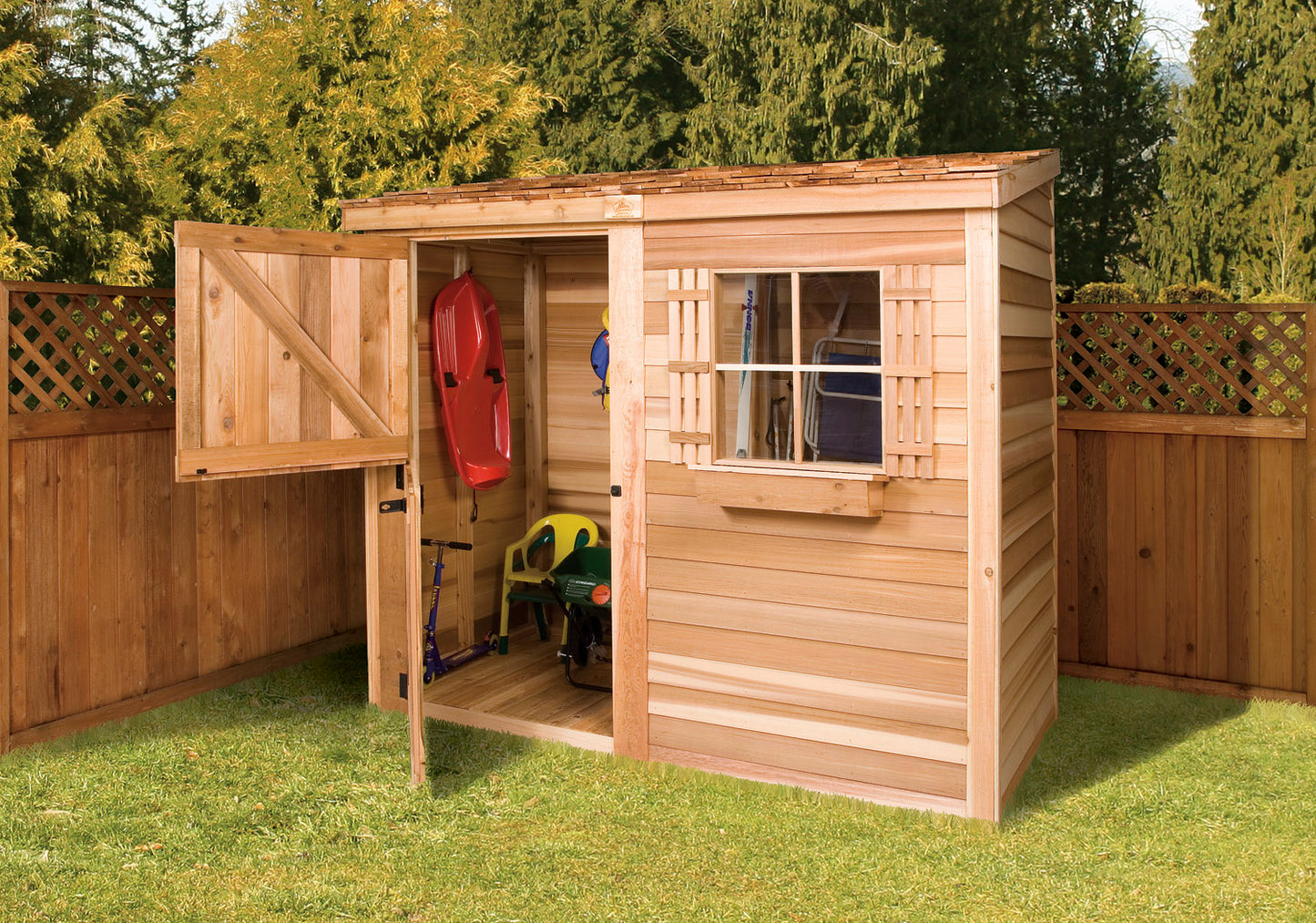 Bayside - Lean To Sheds