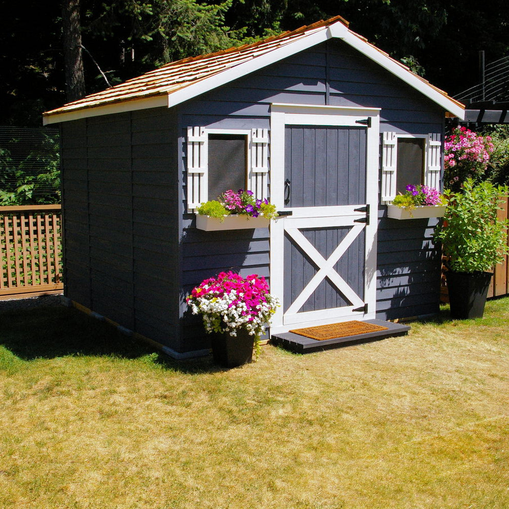 Cedar House Kits, Pre-Cut 10x12 Music Studio Sheds