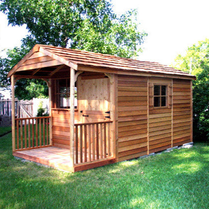 clubhouse with four foot wide porch