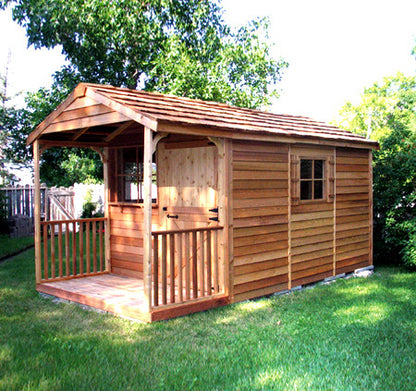 clubhouse with four foot wide porch