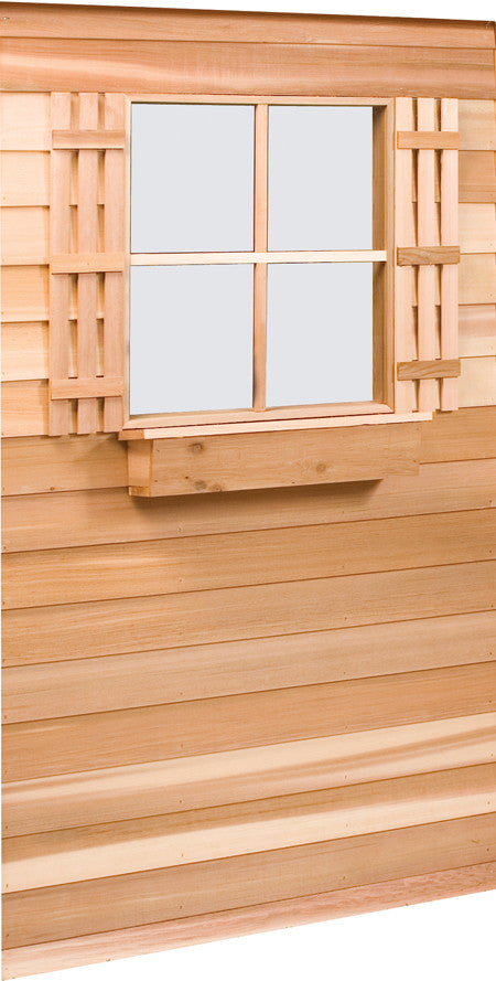 Fixed Window Panels – Cedarshed USA