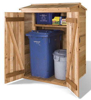 Green Pod Recycling Storage Shed