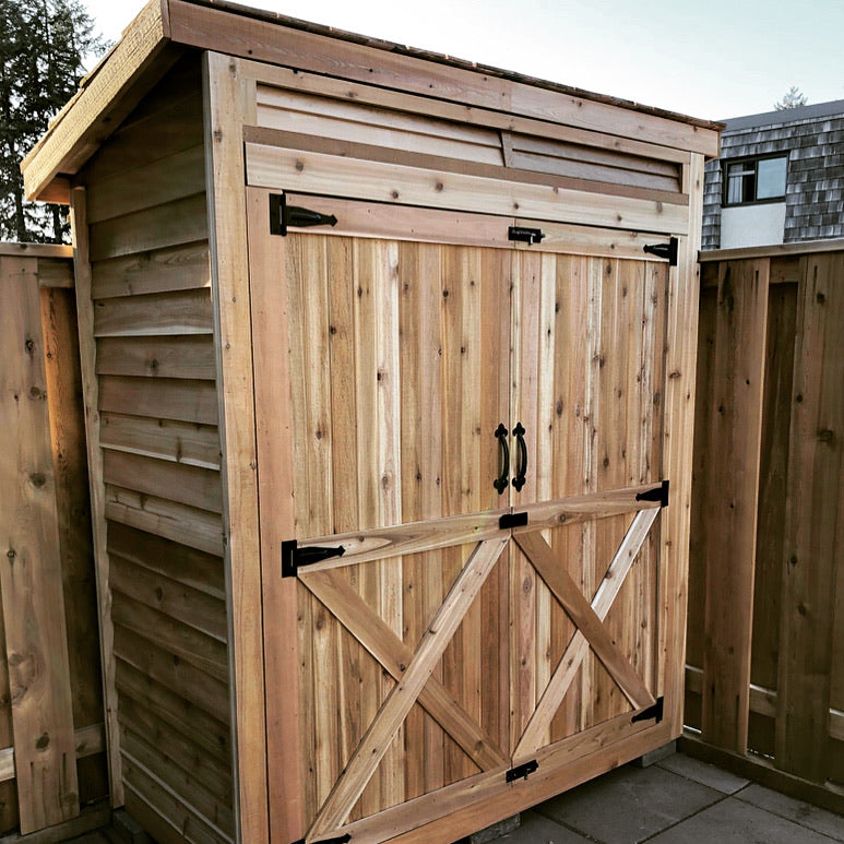 Bayside Double Door Shed Kit