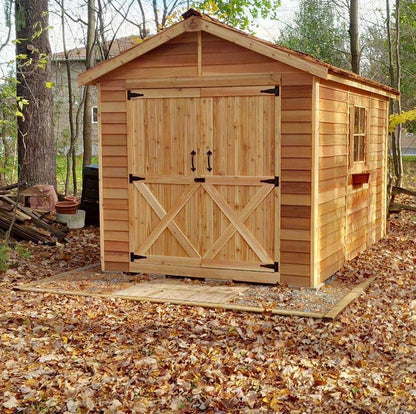 Best Large Shed Kits for Lawn Mower & Motorcycle Storage