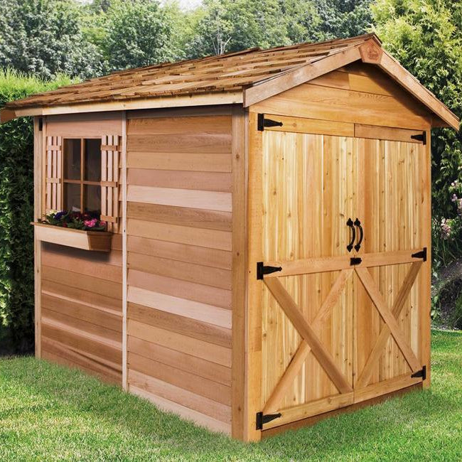 Large Wooden Sheds Lawn Mower Motorcycle Storage Shed Kits