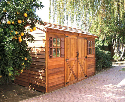 Cedar Longhouse Shed Kit