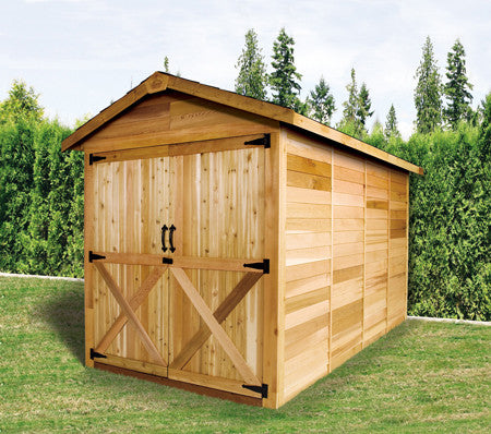 Best Large Shed Kits for Lawn Mower & Motorcycle Storage