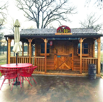 barbecue shed