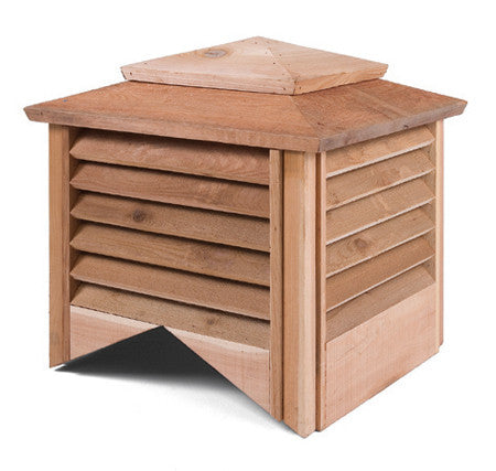 Square Cupola option from Cedarshed